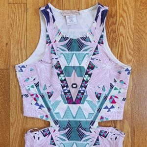 Mara Hoffman Midi Dress in Maristar Lilac size S